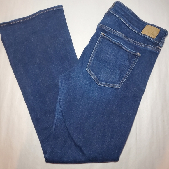 American Eagle Low Rise Kick Boot Stretch Jean Size 12 - Picture 5 of 11